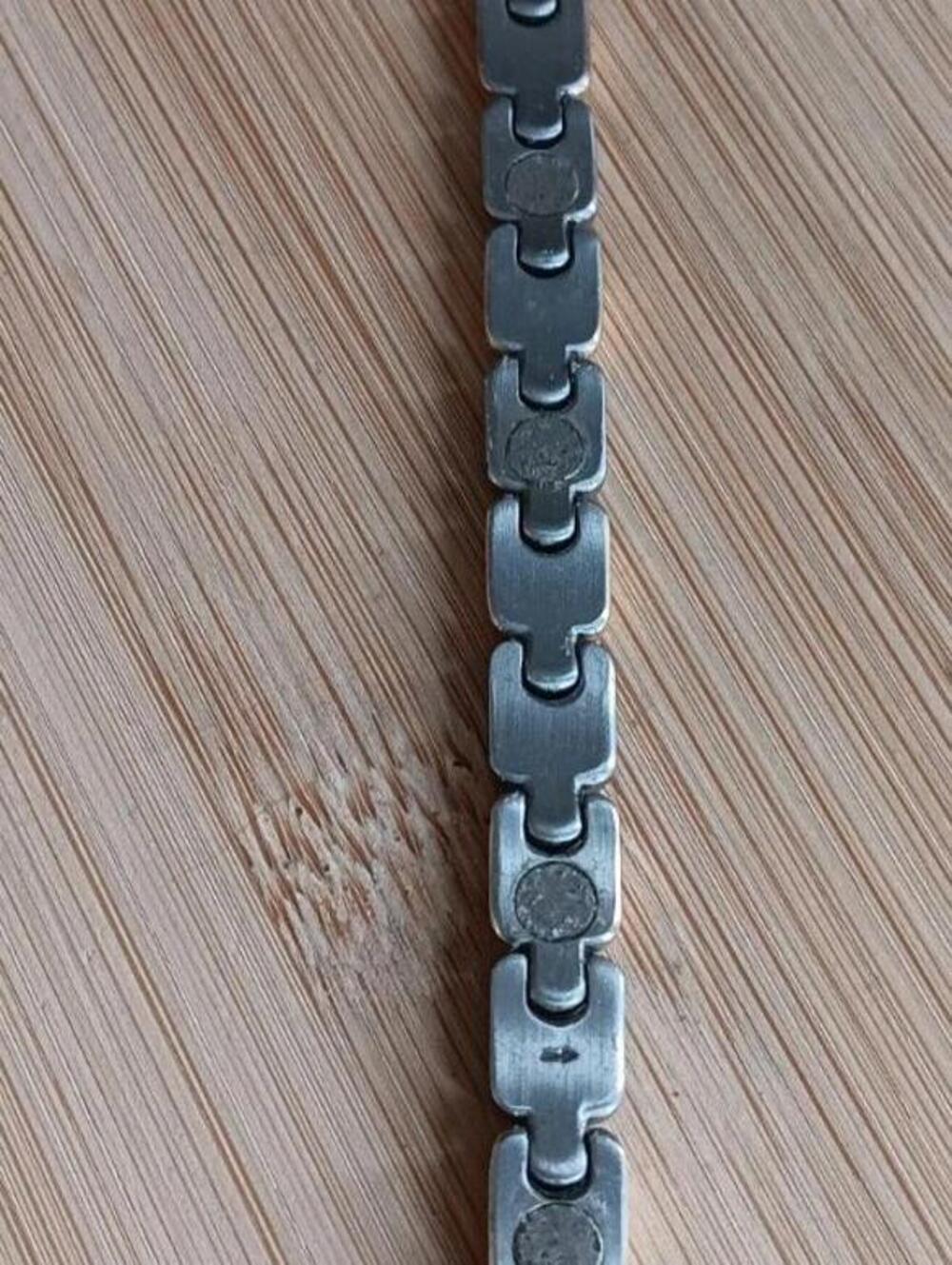 Tectonic Magnetic Bracelet  6.25 Stainless s. & Gold Plated